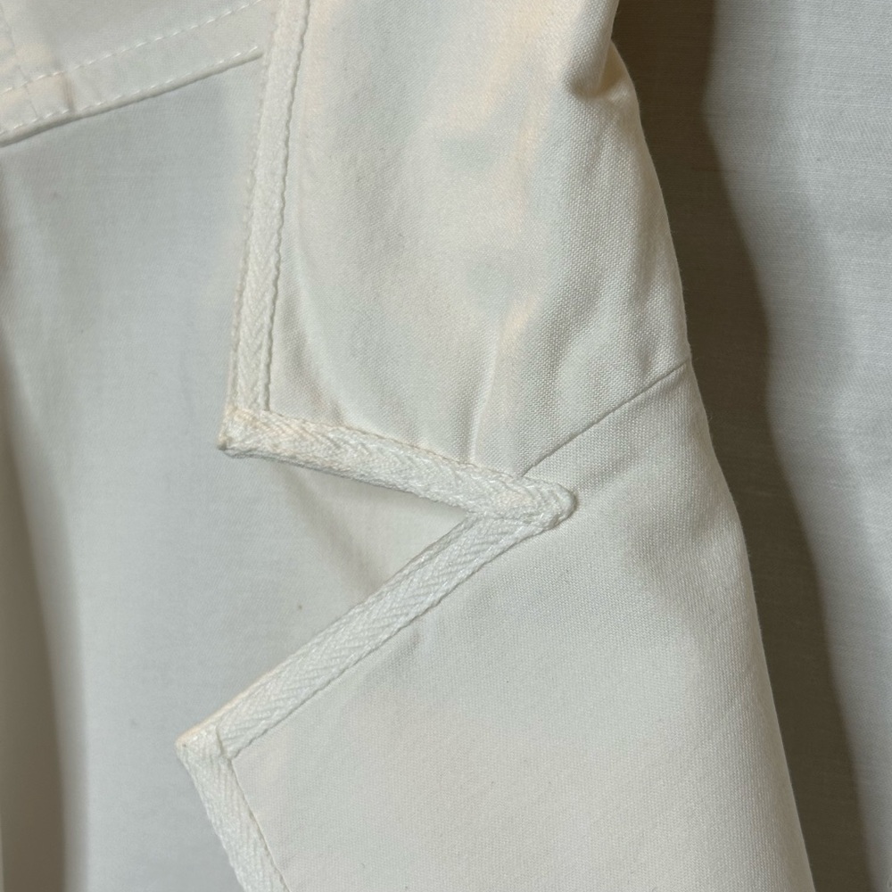 Chicos white button front Jacket. Size 2 - image 4